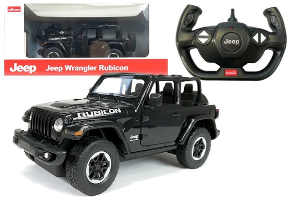 Ferngesteuerter Jeep Wrangler Rubicon 1:14 Rastar Schwarz