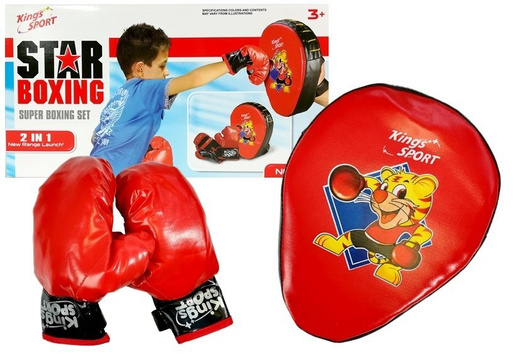 Boxer Set mit Handschuhen Ziel