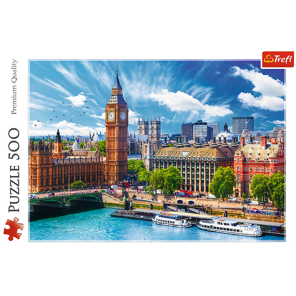 Puzzle 500 pcs. Sunny London - Trefl 37329