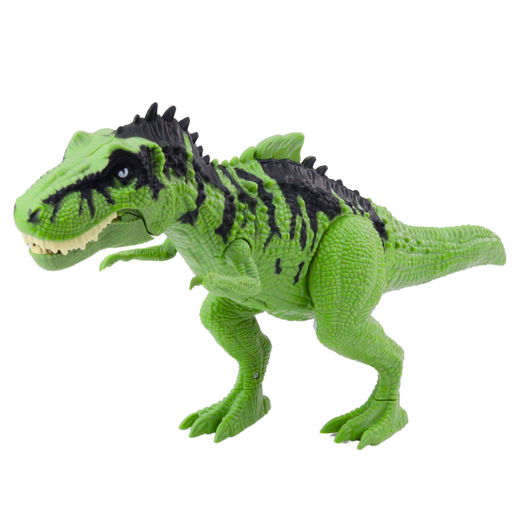 Dinosaur Set With Small Figures Moving Sounds Green