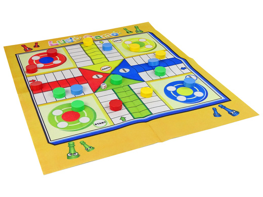 Mat Chinese Game for Kids Circles Dice Spawns