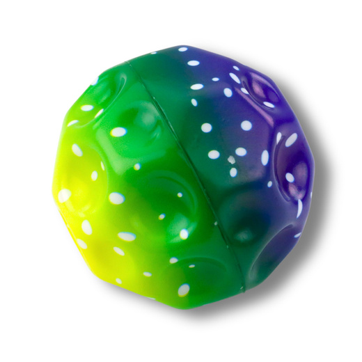 Ball mit Noppen zum Hüpfen, Kneten, bunter Schaumstoff, 10 cm