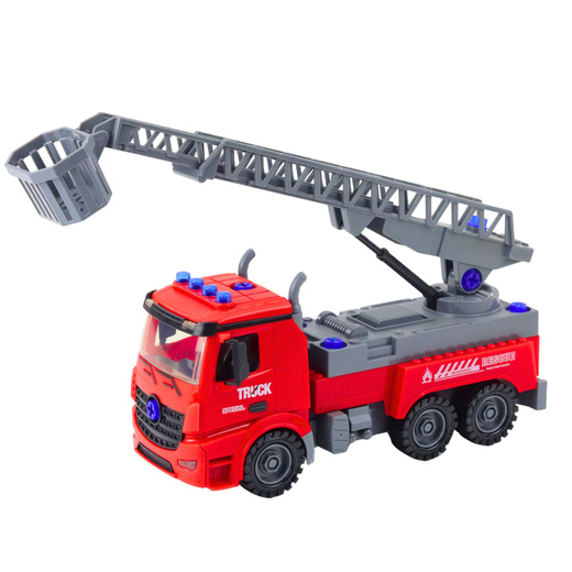 Feuerwehrauto DIY Schraubendreher Rot