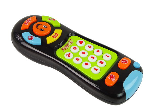 Interactive TV remote control for toddlers MUSICAL EDUCATIONAL PILOT