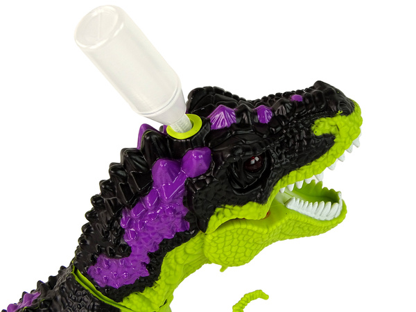 Remote Controlled Dinosaur Lights Sounds Green