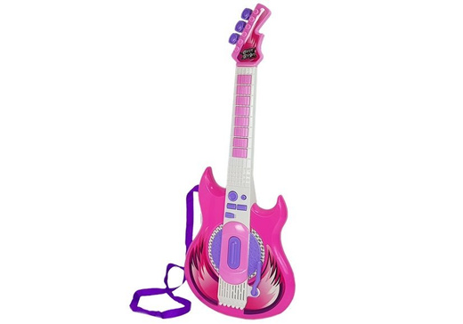 Guitar With Microphone Rock Star Sound