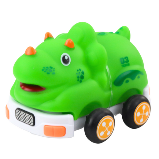 Ferngesteuertes RC-Auto für Kleinkinder Dinosaurier Grün