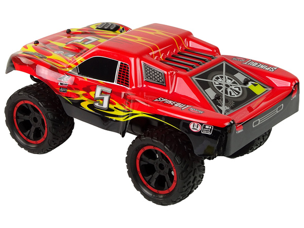 Remote Controlled Off-Road Vehicle R/C 1:12 20 km/h Red