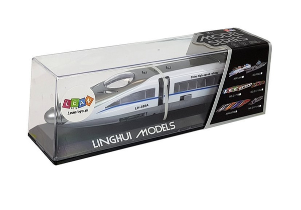 Pendolino federbetriebener Zug Weiß mit Sound und Licht