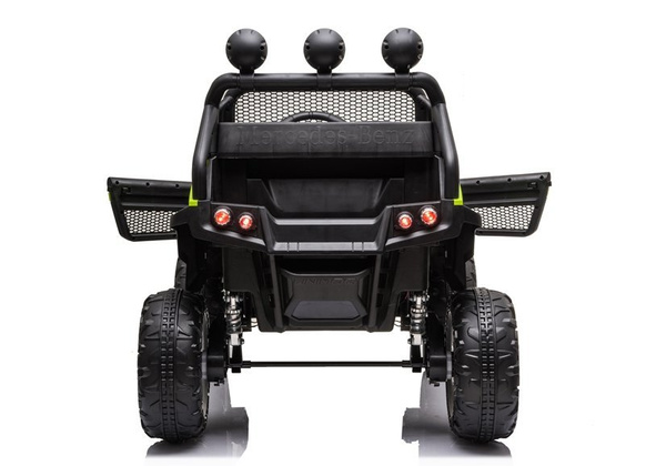 Electric Ride On Mercedes Unimog S Green