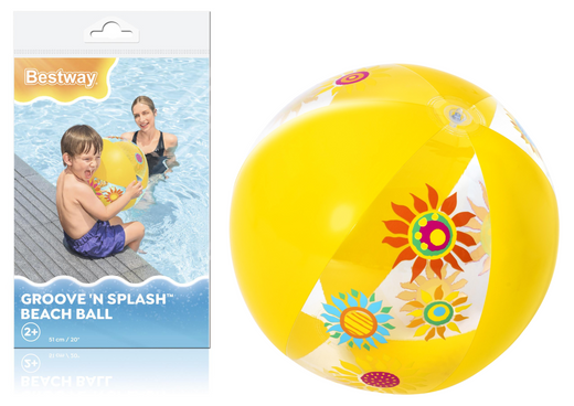 Inflatable Ball Yellow 51cm Bestway 31036