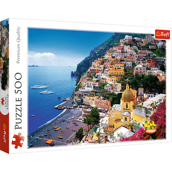 Puzzle 500 Teile Positano, Amalfiküste, Italien Trefl 37145