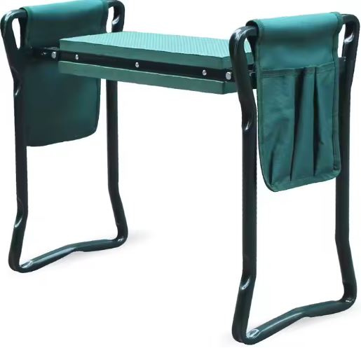 Garden Kneeler Stool Folding Chair With Toolbox 3in1