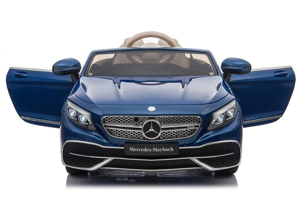 Mercedes Maybach Electric Ride On Car - Blue Painted