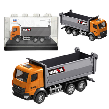 Metall-Muldenkipper zum Sammeln, Modell Huina Orange, 1:80