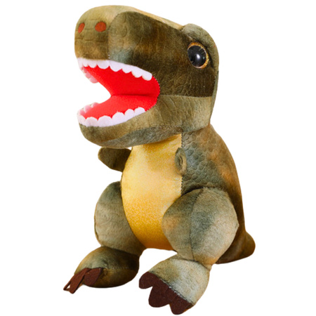 Plush Toy Dinosaur Cuddly Toy With Textured Skin Green 32cm