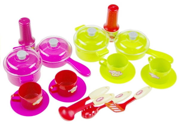 Kinderküche Spielküche Kinder Küche Kinderspielküche im Koffer ROT Küche