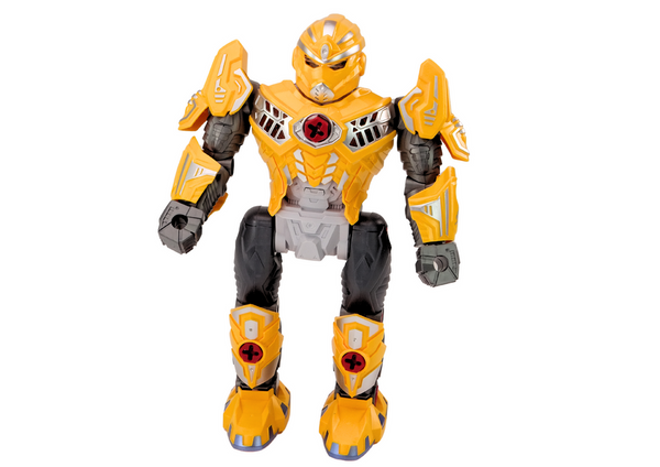 Screwing Robot Weapon Drill Screwdriver Light Sound Yellow