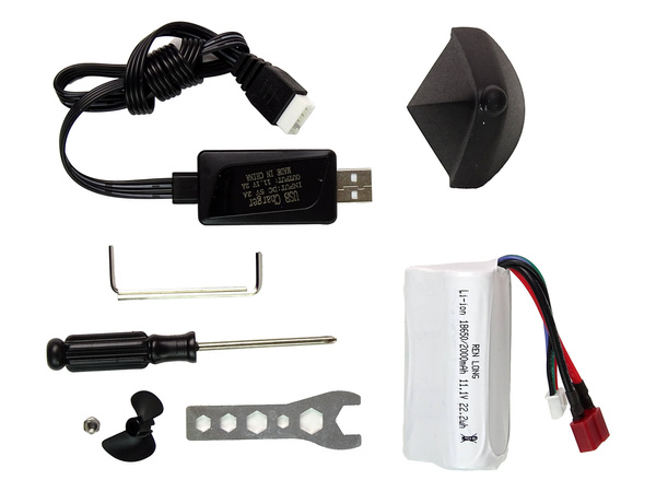 Motorboat R/C 2.4G Yellow 35 KM/H