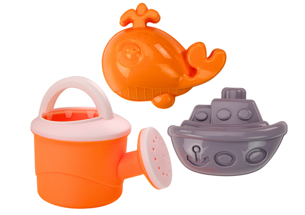 Sand Toys, Large Grinder, Spatula, Rake, Watering Can, Molds
