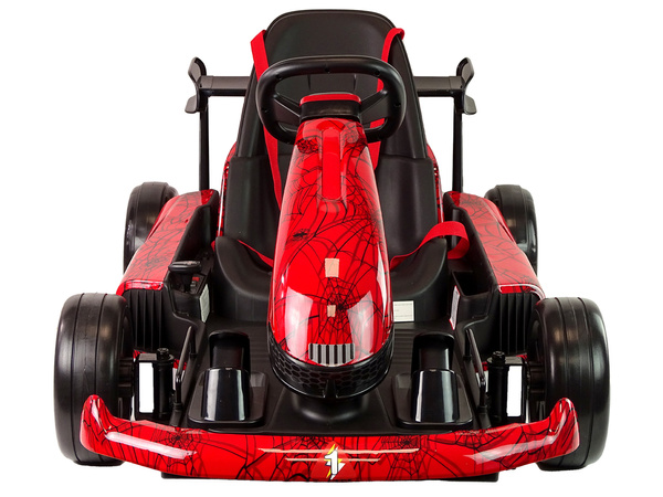 XMX619 Rot lackierter Spinnen-Akku-Gokart