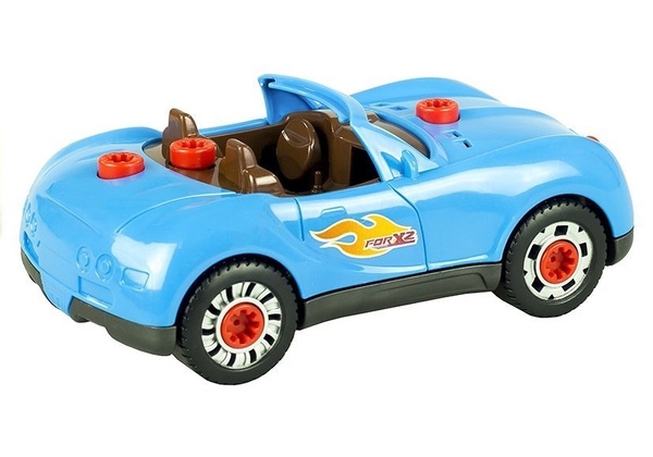 Auto Montage Spielzeug Schrauben Sound- und Lichteffekte Bohrer Set