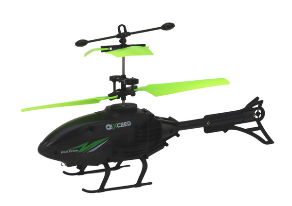 Palm Controlled Helicopter Band Black and Green