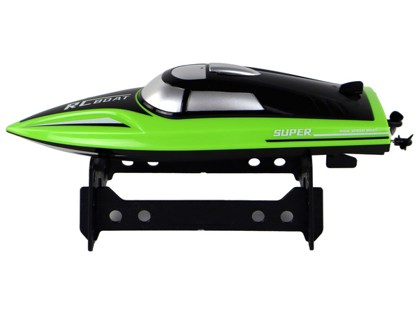 Remote Controlled Motorboat R/C 2.4G 20-25km/h Green