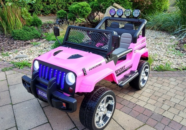 Ride on Car S2388 Jeep Pink 4x45W