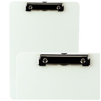 Clipboard Board Writing Ruler A4 Plastic White