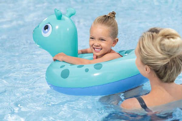 Hippopotamus Swimming Ring 64 x 60 cm Bestway 36464