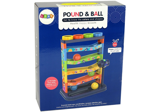 Colourful Ball Slide Educational Rattle