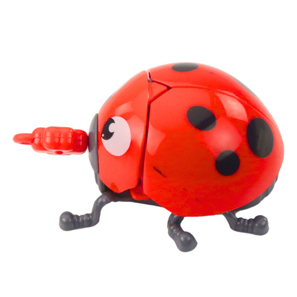 Wind-up Ladybug Toy Moves Its Limbs and Wings