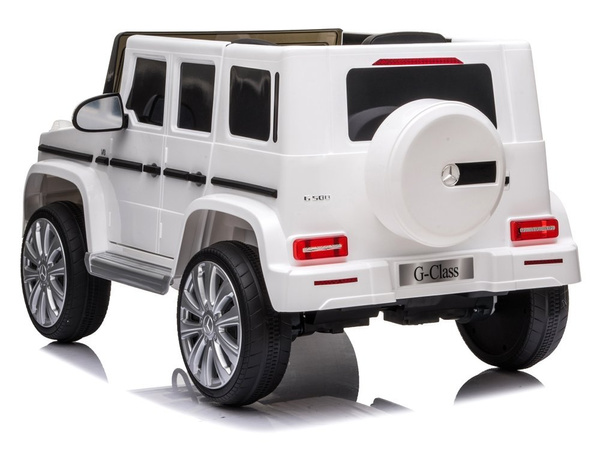 Electric Ride-On Car Mercedes G500 White