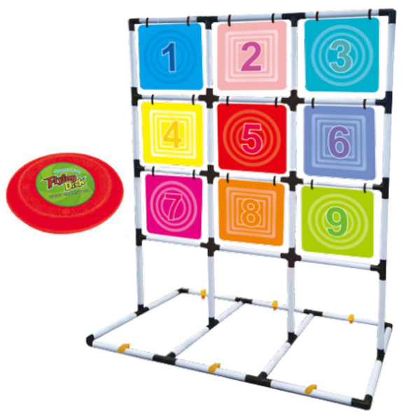 Skill Game Throwing Frisbee Disc To Target Home Garden