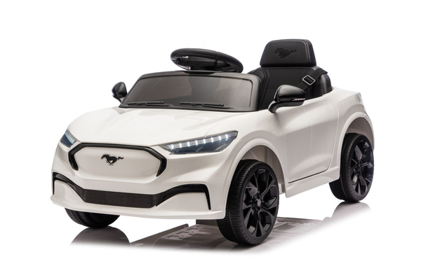 Ford Mustang Mach-E Weiß, 24V-Batteriebetriebenes Auto