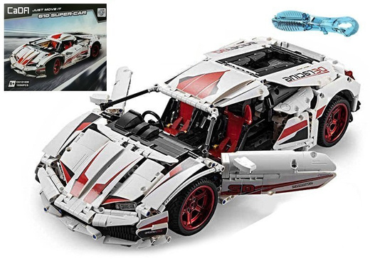 Block Sports Car 1,696 elements