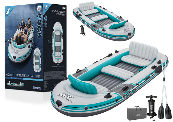 Inflatable Pontoon 5 Person 364 x 166 cm Bestway 65159