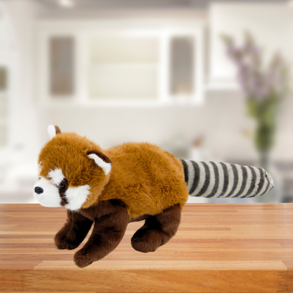 Plüsch-Maskottchen Kuscheltier Panda Rot 45cm