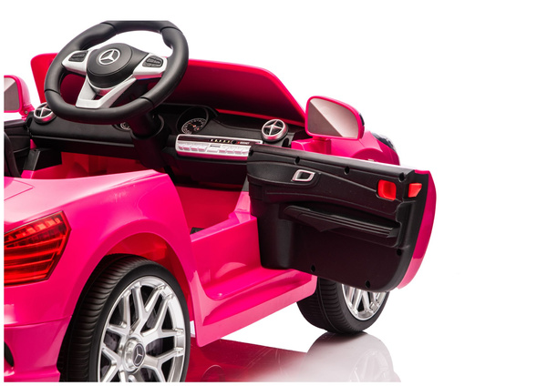 S506 Pink Electric Ride-On Car Mercedes SL500
