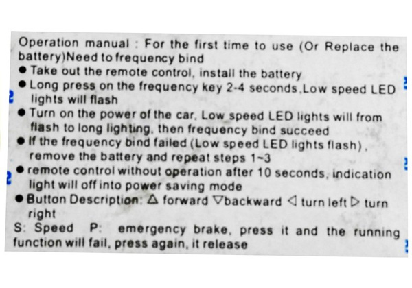 Fernbedienung für Elektroauto 2.4G BMW X6
