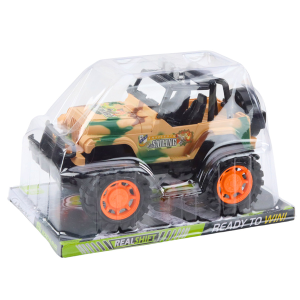 Großes Militär-Geländefahrzeug in Beige