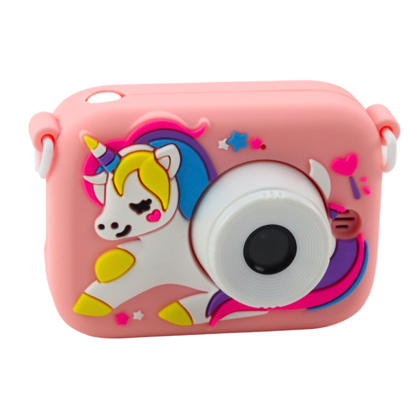 Digital Camera For Kids Unicorn Pink 48Mpx HD 1080P