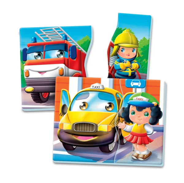 Educational Game Vehicles and Professions Polish Language Clementoni 50765