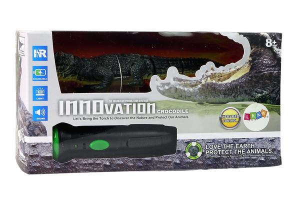 Remote Controlled Crocodile Torch Control