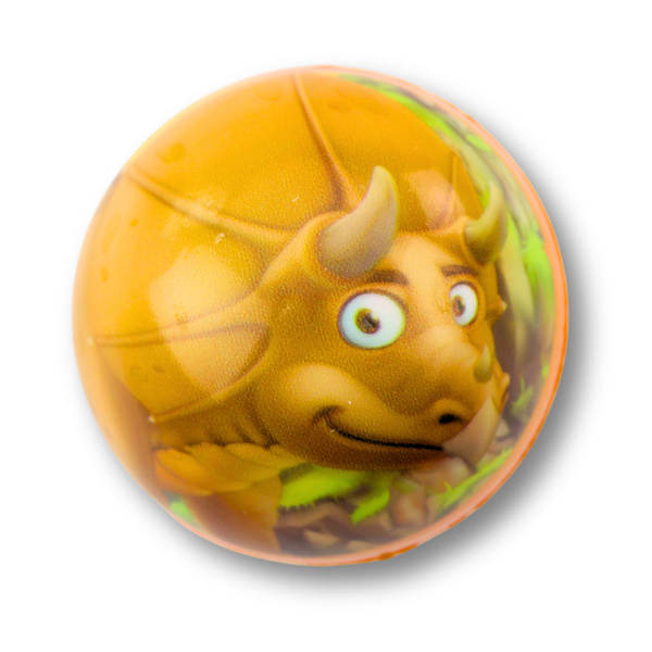 Foam Bouncy Ball Dinosaurs 6.5 cm