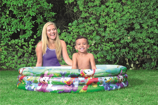 Micky Maus aufblasbarer Pool für Kinder 122 x 25 cm Bestway 91007