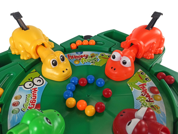 Hungry Frogs Arcade Spiel Leverage Balls