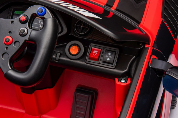 Battery-powered car Mercedes AMG GT3 Red