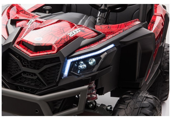 Quad Buggy UTV-MX Red Spider Painted